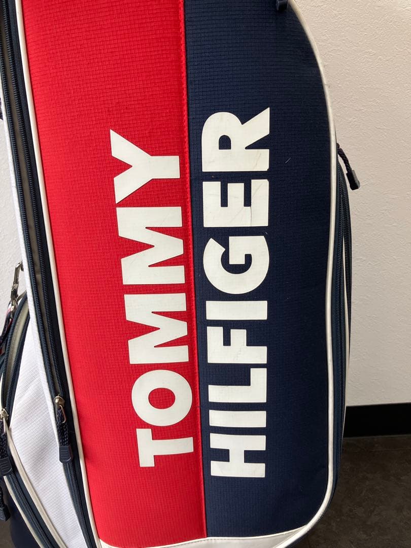 値下げ！トミーフィルフィガー キャディバッグ ゴルフ　 スタンドキャディーバック