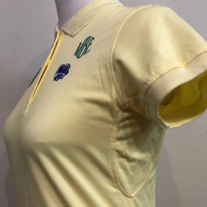 MBE マスターバニー ゴルフ ポロシャツ 日本製 レモンイエロー サイズ0