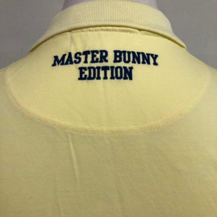 MBE マスターバニー ゴルフ ポロシャツ 日本製 レモンイエロー サイズ0