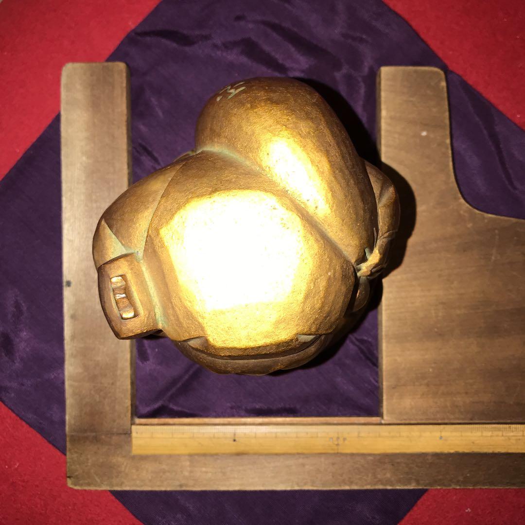 銅製　田中写　大黒天　置物