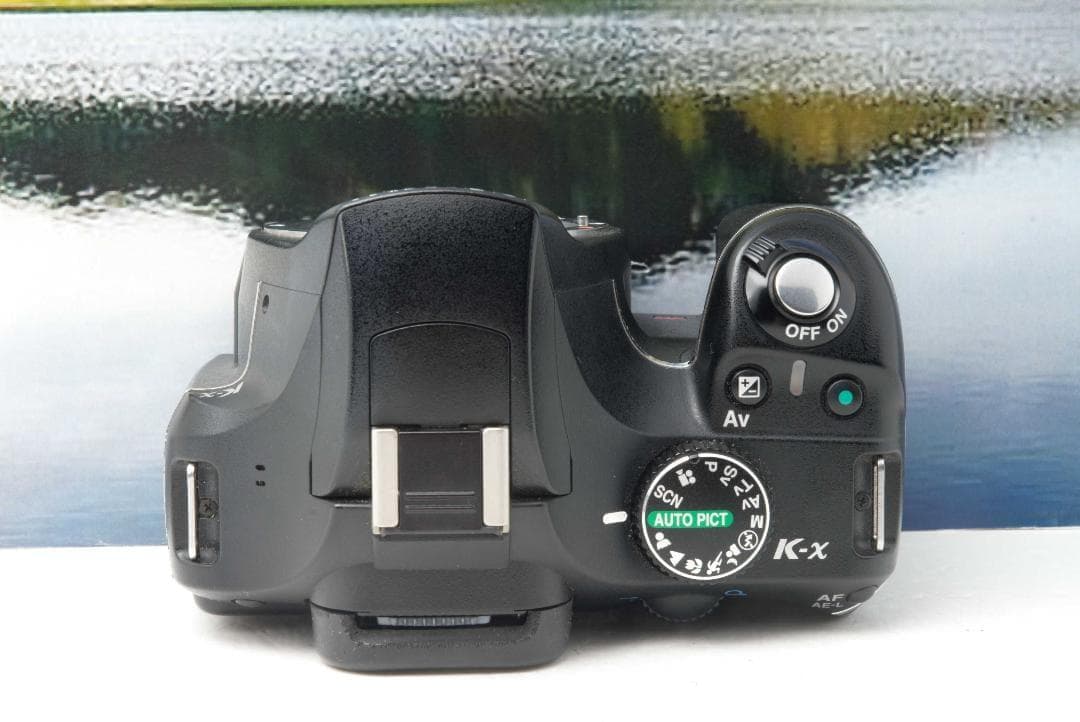 【S数2723回】PENTAX K-X★望遠レンズ付き55-300ｍｍ★転送OK
