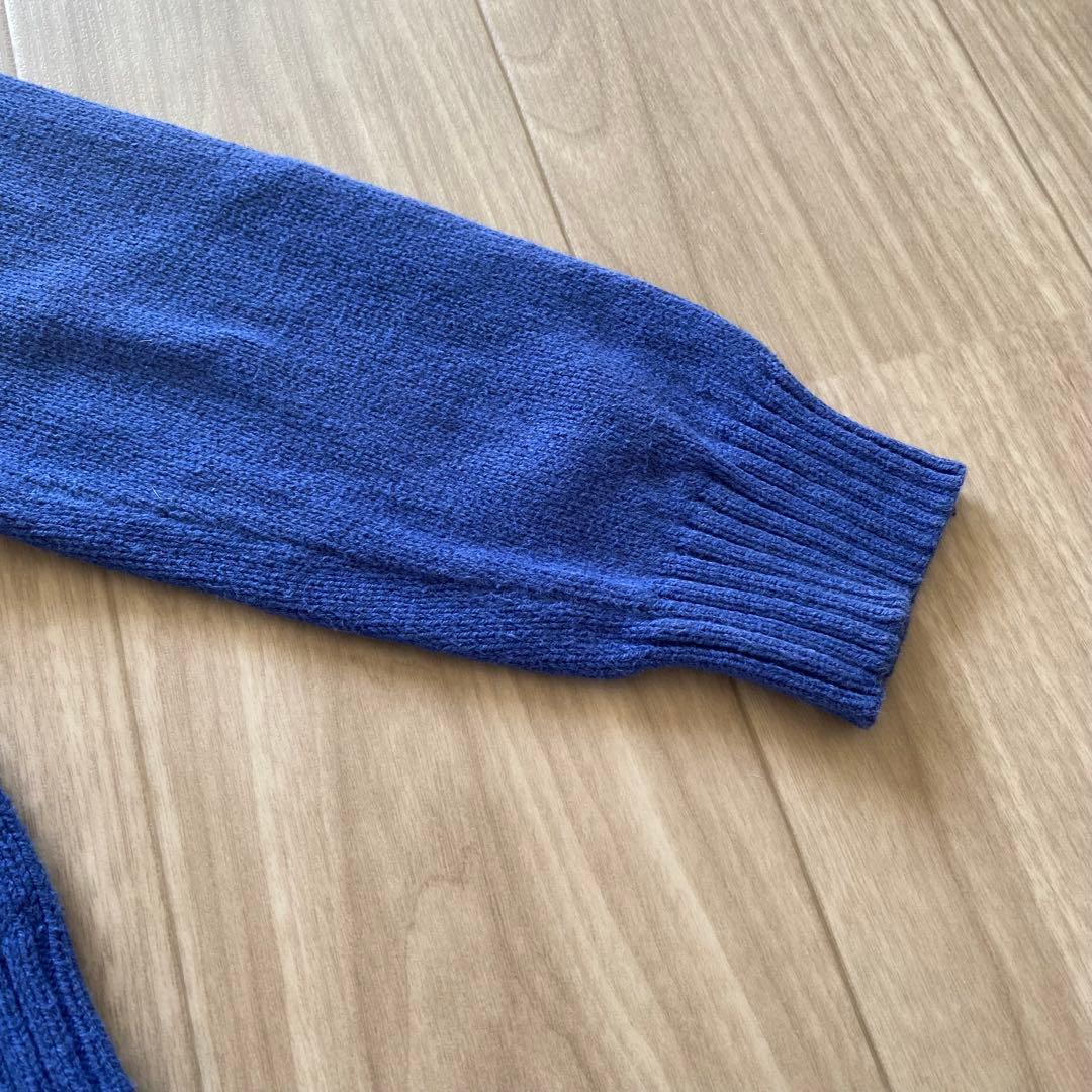 POLO ベア　ニット　メンズ　M 近年モデル　ネイビーブルー