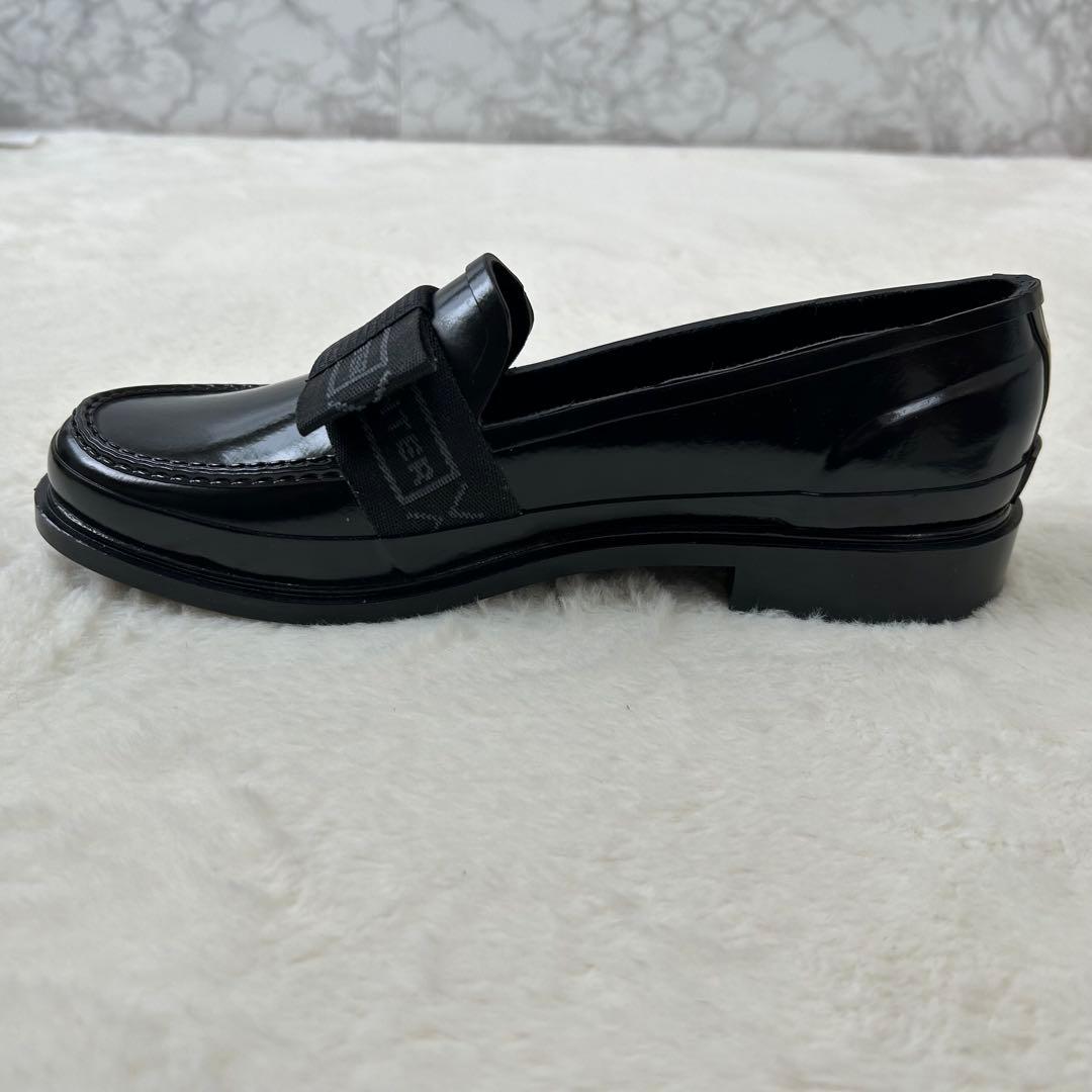 新品◆HUNTERハンター リファインドボウグロス ペニーローファー 完全防水