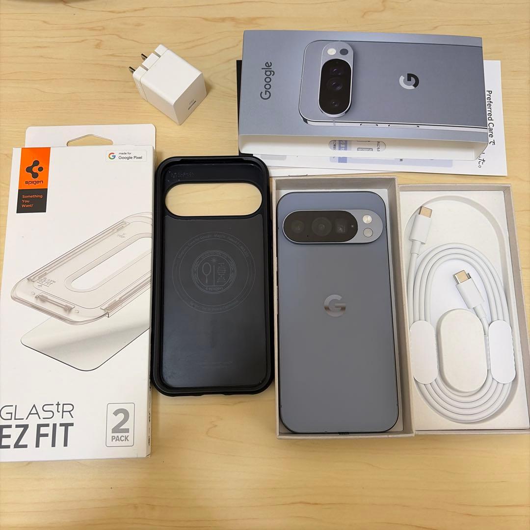 Pixel10pro 256GB フィルム、ケース、充電器付き