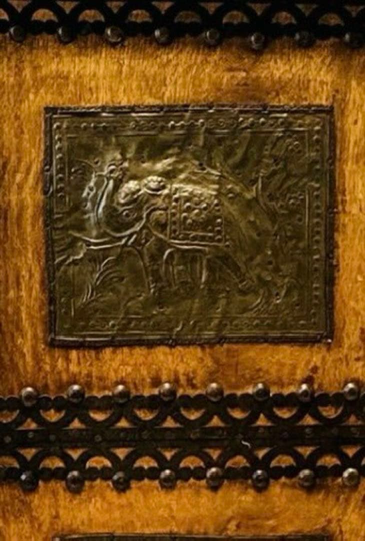 高級♦️アジアン アンティーク キャビネット♦️幸運や金運を呼び込む 象 馬♦️送料込