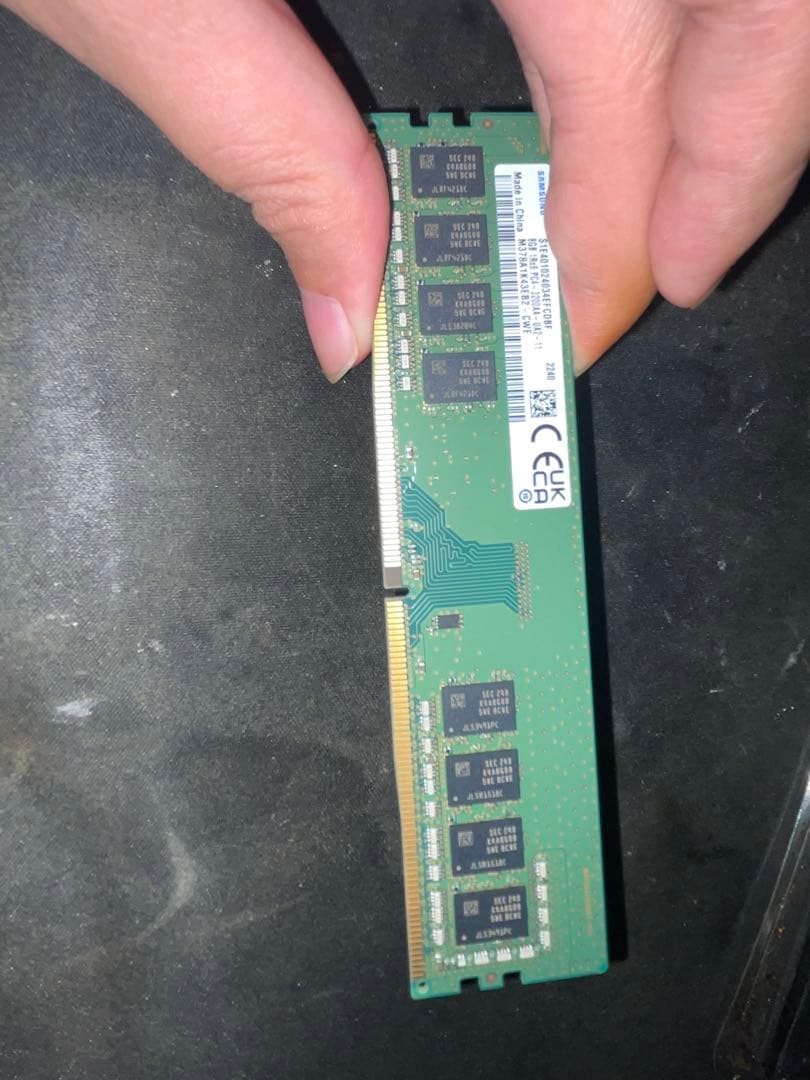 SAMSUNG製メモリ 16GB (8GB×2枚) DDR4 3200MHz