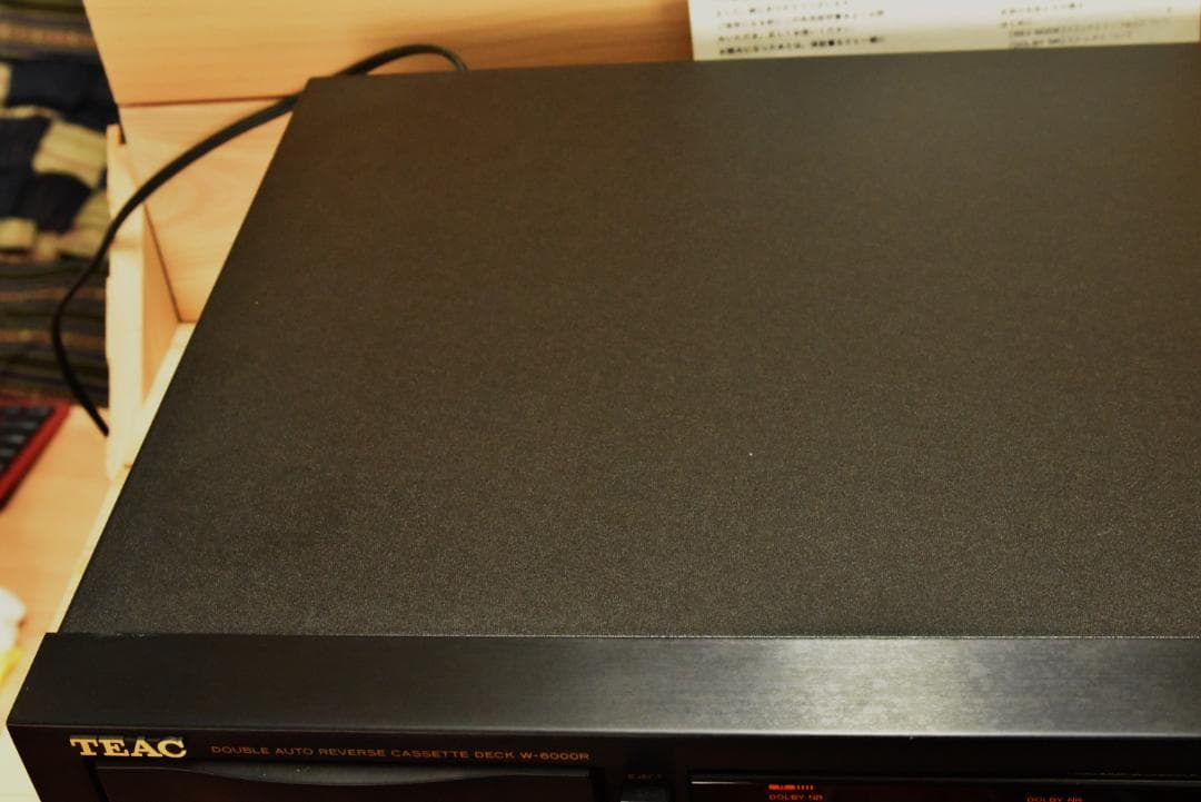 TEAC W-6000R ダブルオートリバース カセットデッキ ワンオーナー