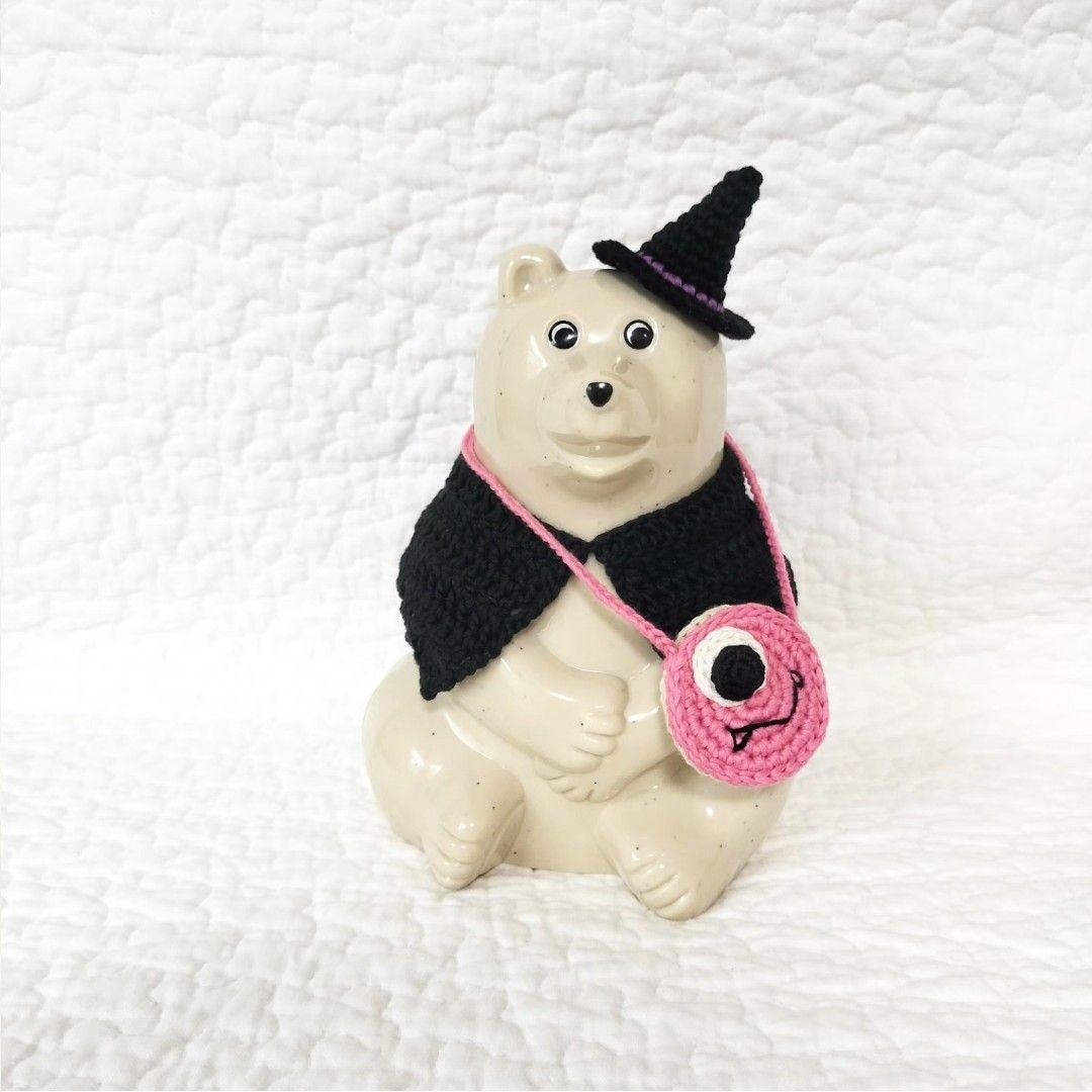 【オーダーページ】しろくま貯金箱＊ハロウィンコーデ