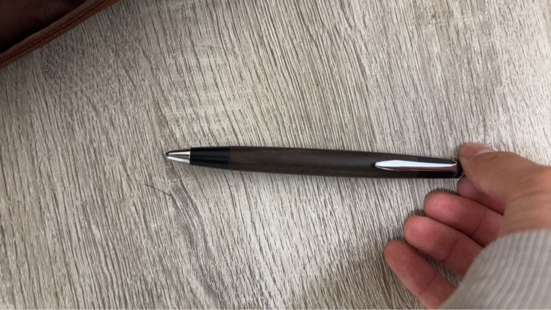 野原工芸黒柿シャーペン新型