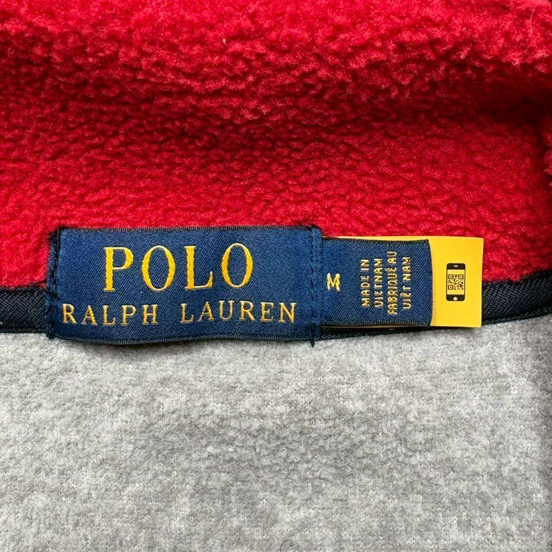 POLO RALPH LAUREN ハーフジップ フリース QRタグ 現行 M