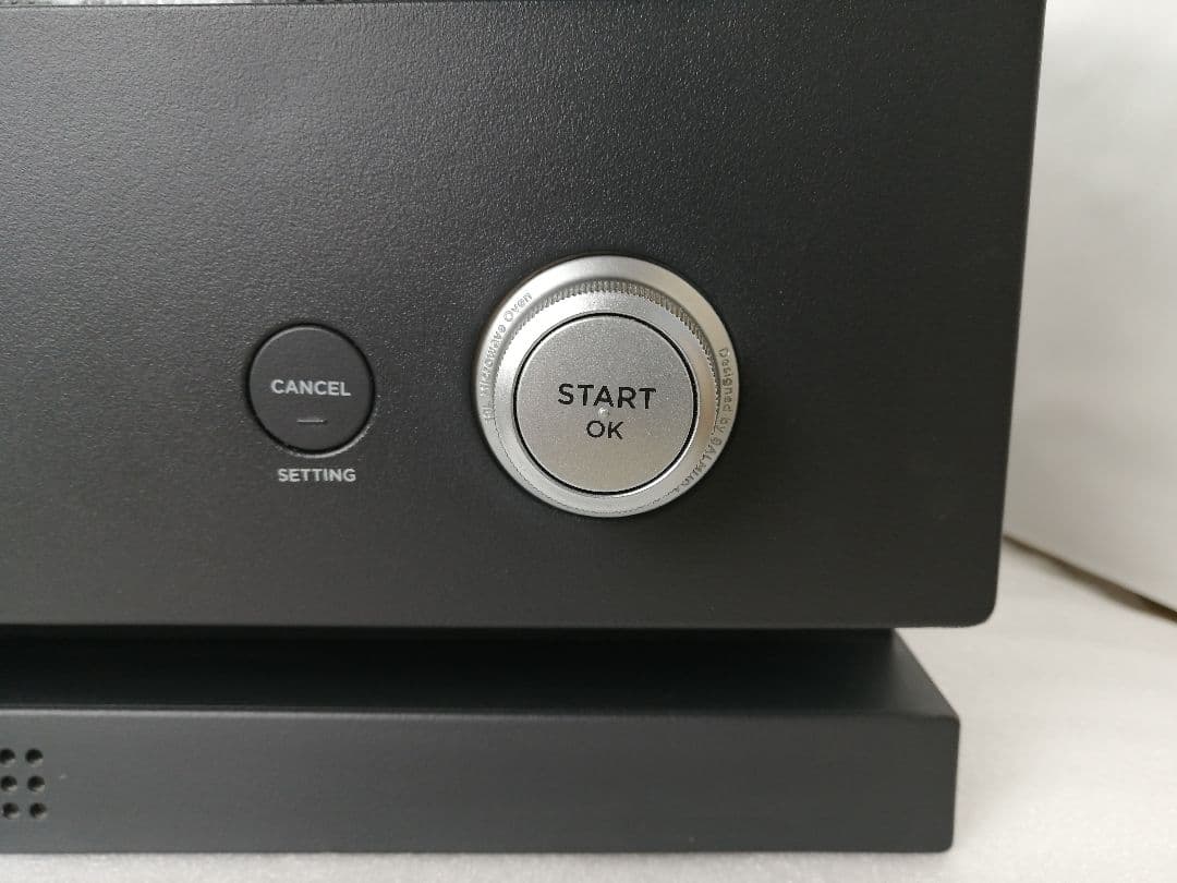 バルミューダデザイン　オーブンレンジ　ブラック　45