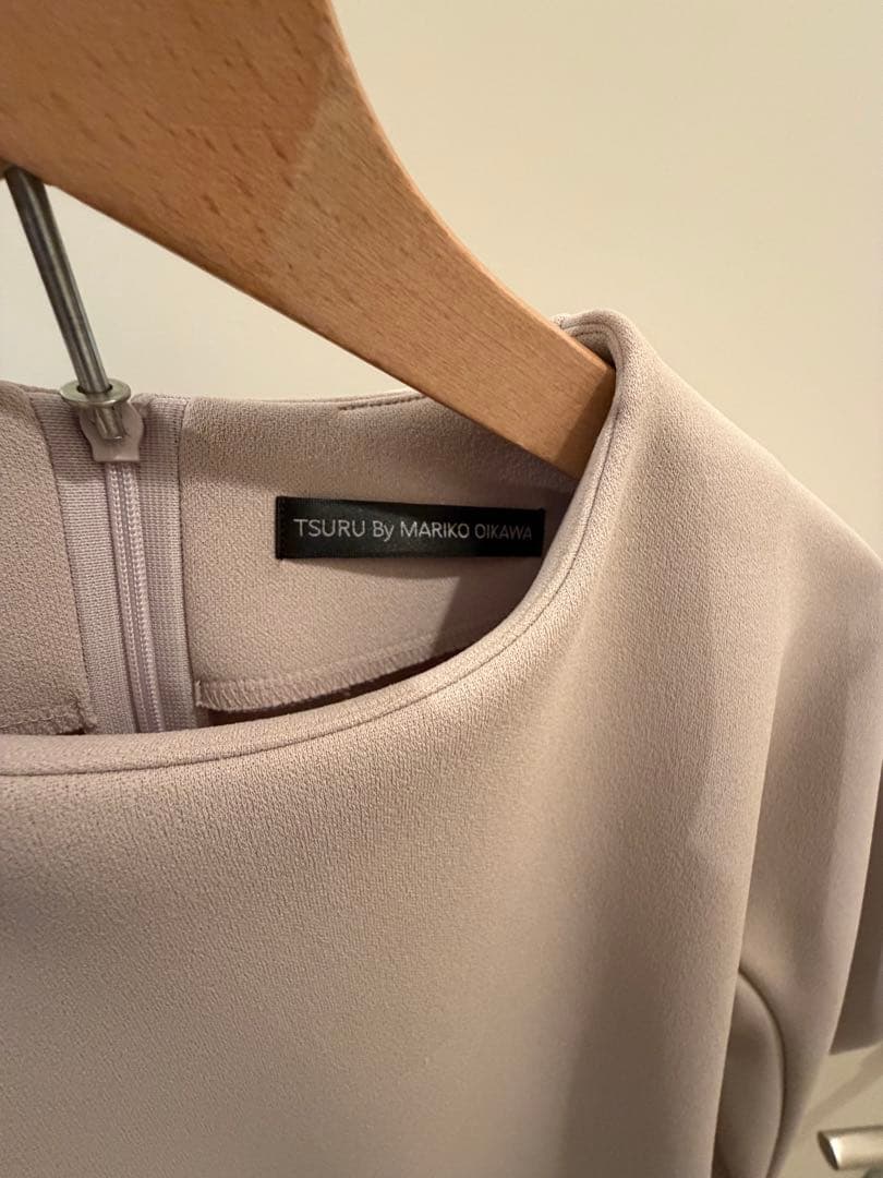 ★新品未使用★TSURU By MARIKO OKAWA ベージュ長袖トップス