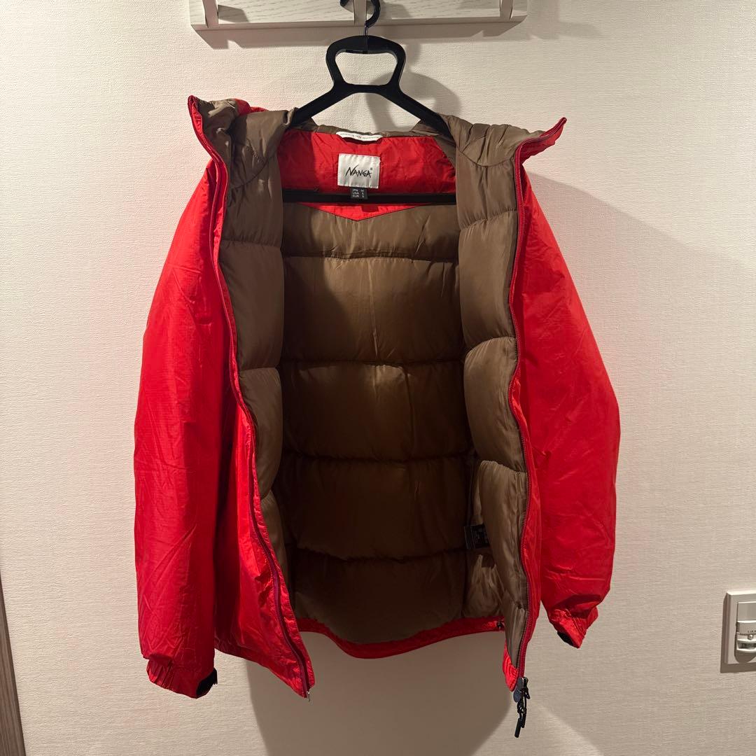 ふくなすNANGA オーロラテックス　フード付きダウンジャケット M