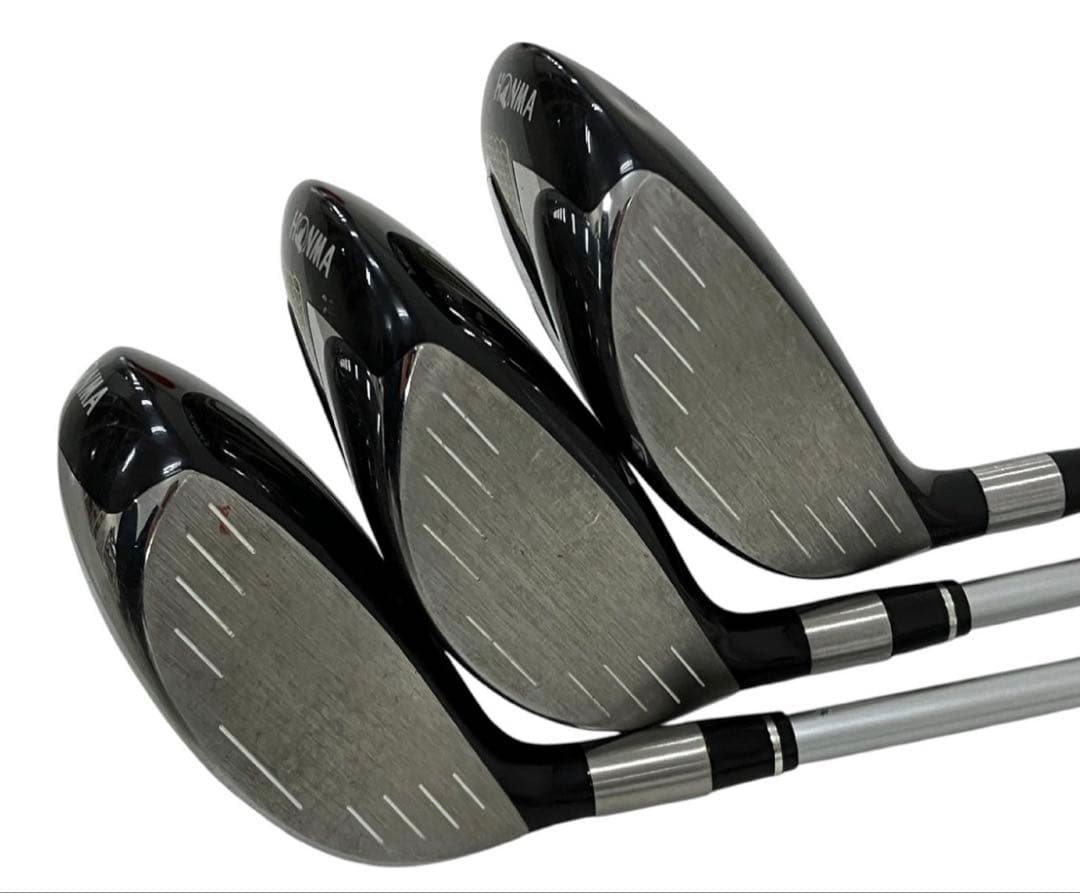 美品！HONMA BeZEAL ホンマ ビジール525ウッド3本セット R