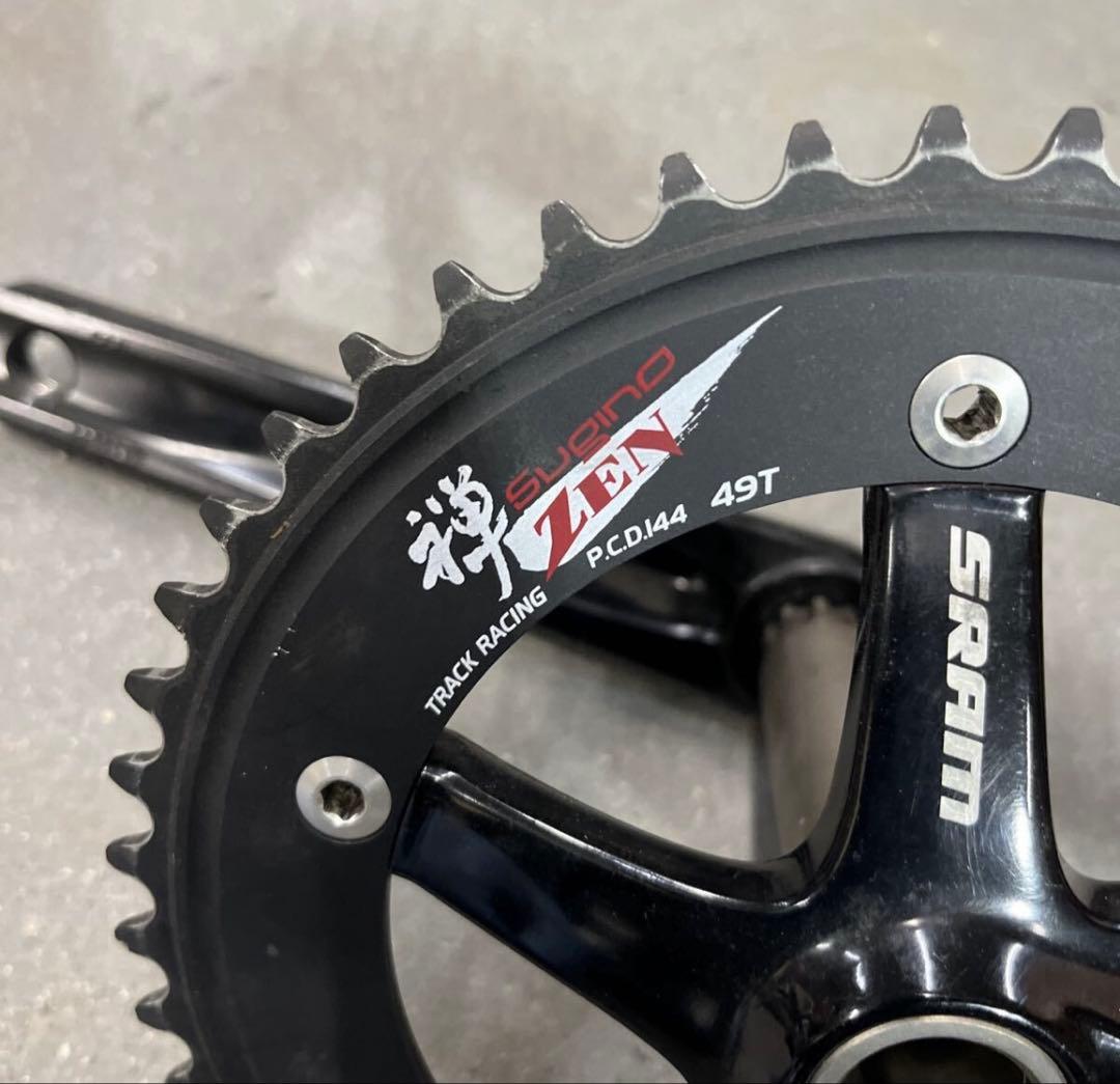 SRAM Omnium クランクセット 49T 165mm