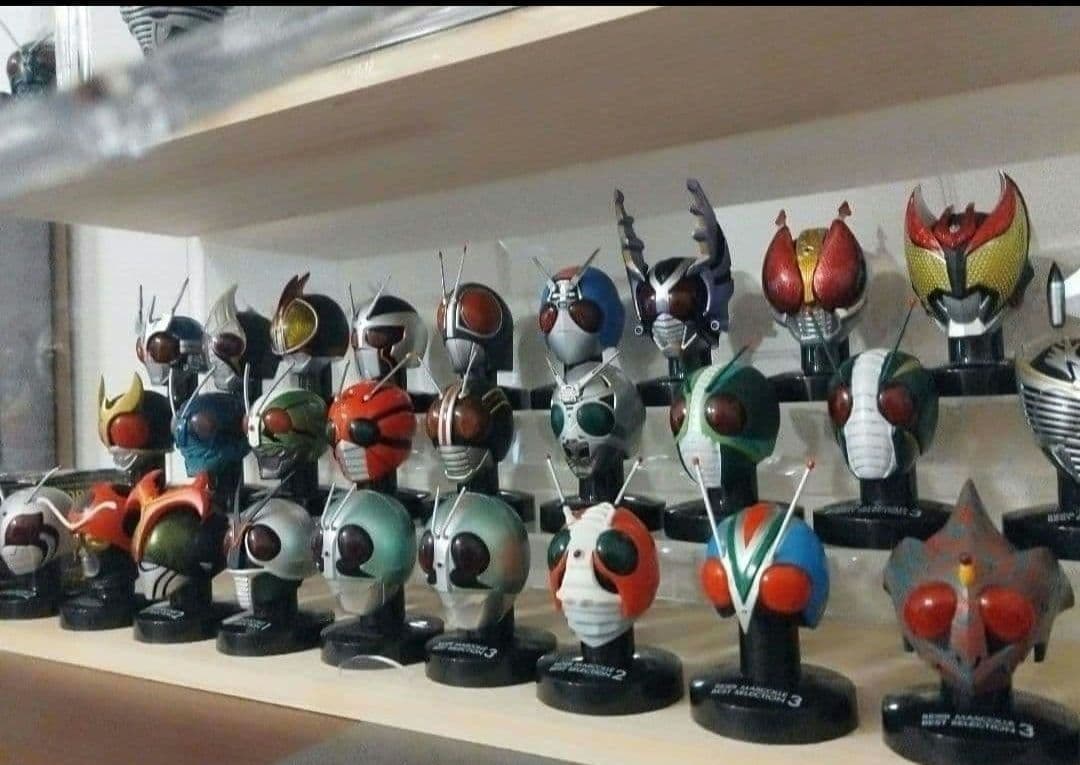 仮面ライダー マスク マスコレ セット 売り 全50個 ダブり有り フィギュア