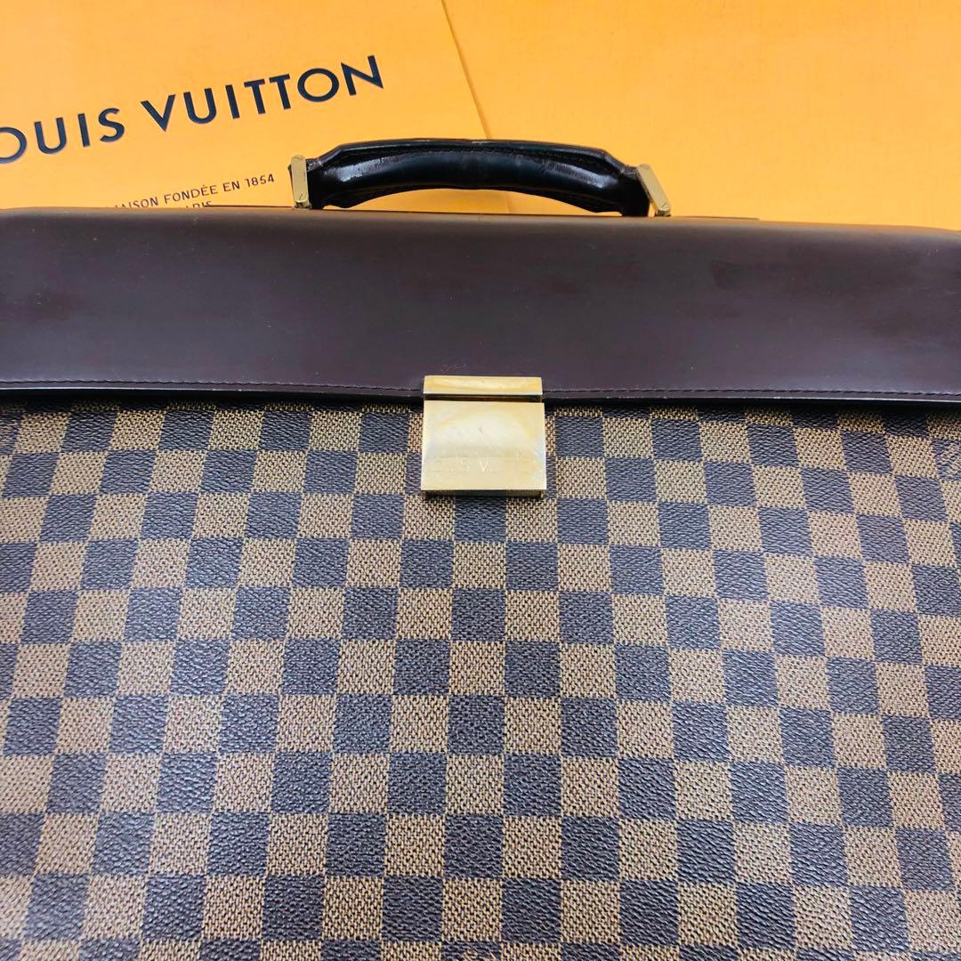 正規品本物✨ルイヴィトン✨ブリーフケース ダミエ アルトナPM エベヌ✨メンズ