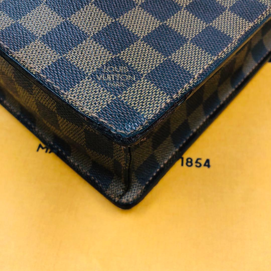 正規品本物✨ルイヴィトン✨ブリーフケース ダミエ アルトナPM エベヌ✨メンズ