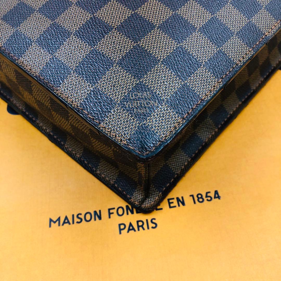 正規品本物✨ルイヴィトン✨ブリーフケース ダミエ アルトナPM エベヌ✨メンズ