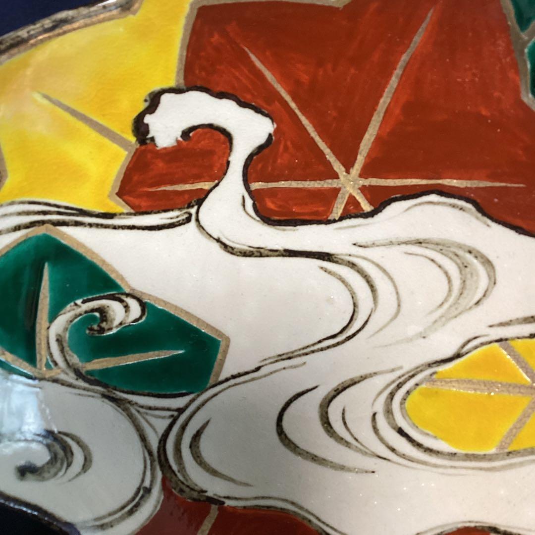 京焼乾山写竜田川向付5客　新品未使用