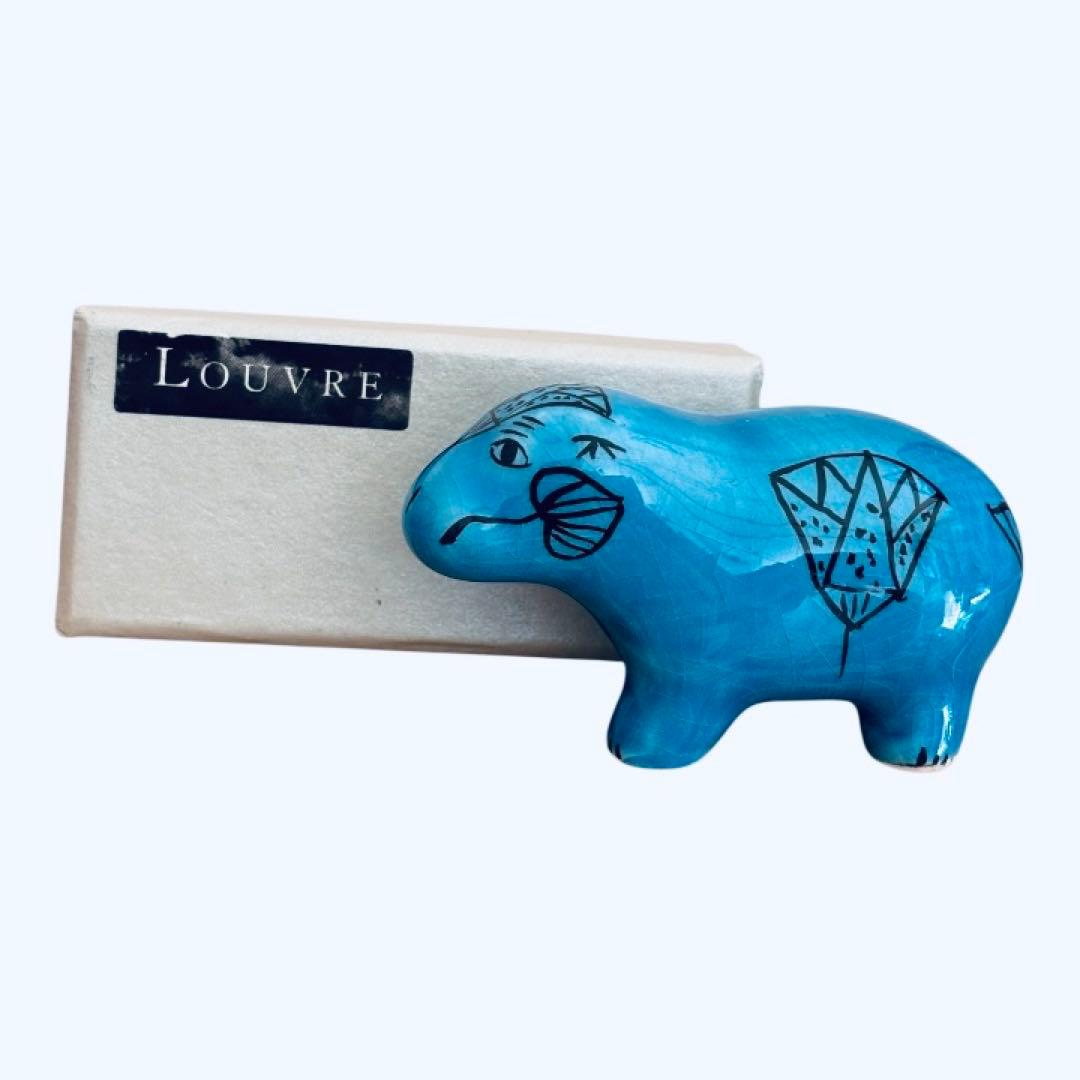 エジプトの大きな青のカバ(小）/ルーヴル美術館