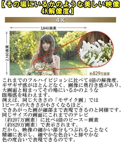 2017年Pana製43インチ４K高画質インターネットTV、Netflix対応