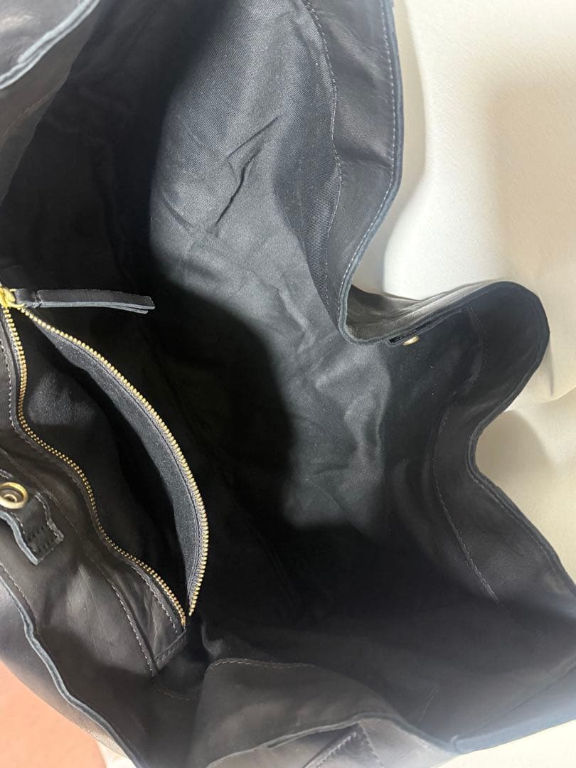 tenon news paper bag ホースレザー