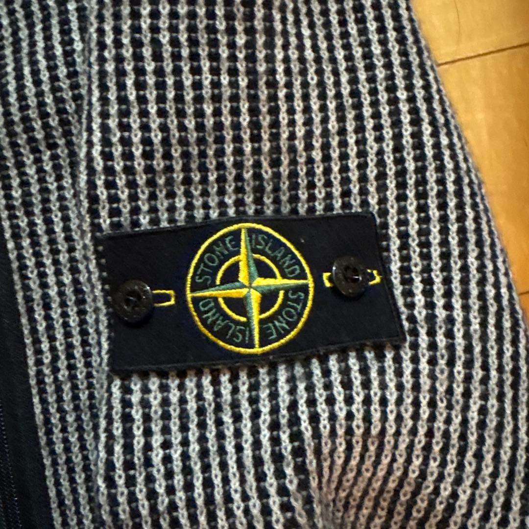 stone  ニット カーディガン ジップアップ ポーカー M