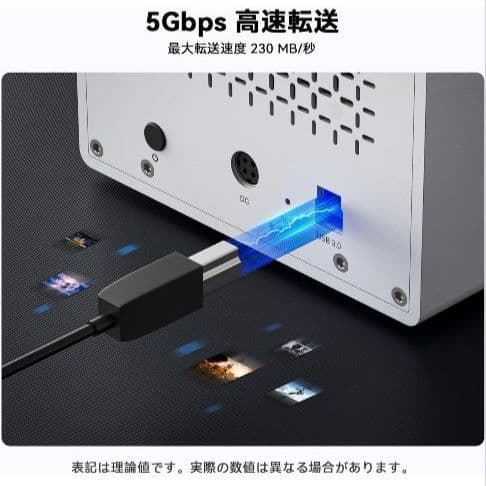 Yottamaster 5Bay HDDケース PS500U3