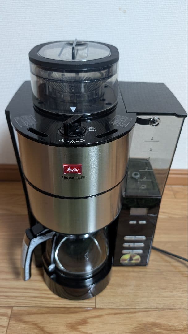 Aroma Fresh コーヒーメーカー AFG622 6杯用 10日使用美品