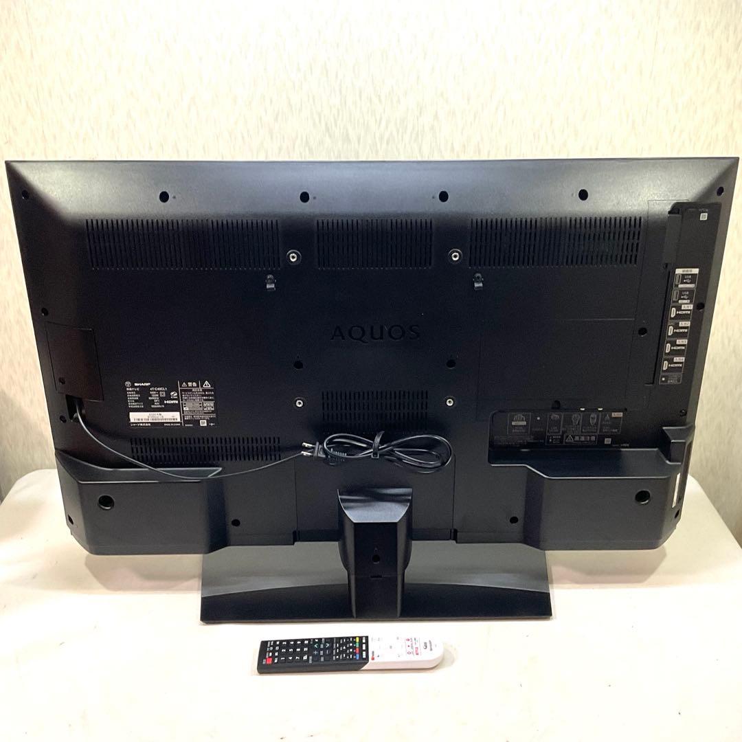 シャープ40型 液晶テレビ4Kチューナー内蔵 4T-C40CL1 2020年