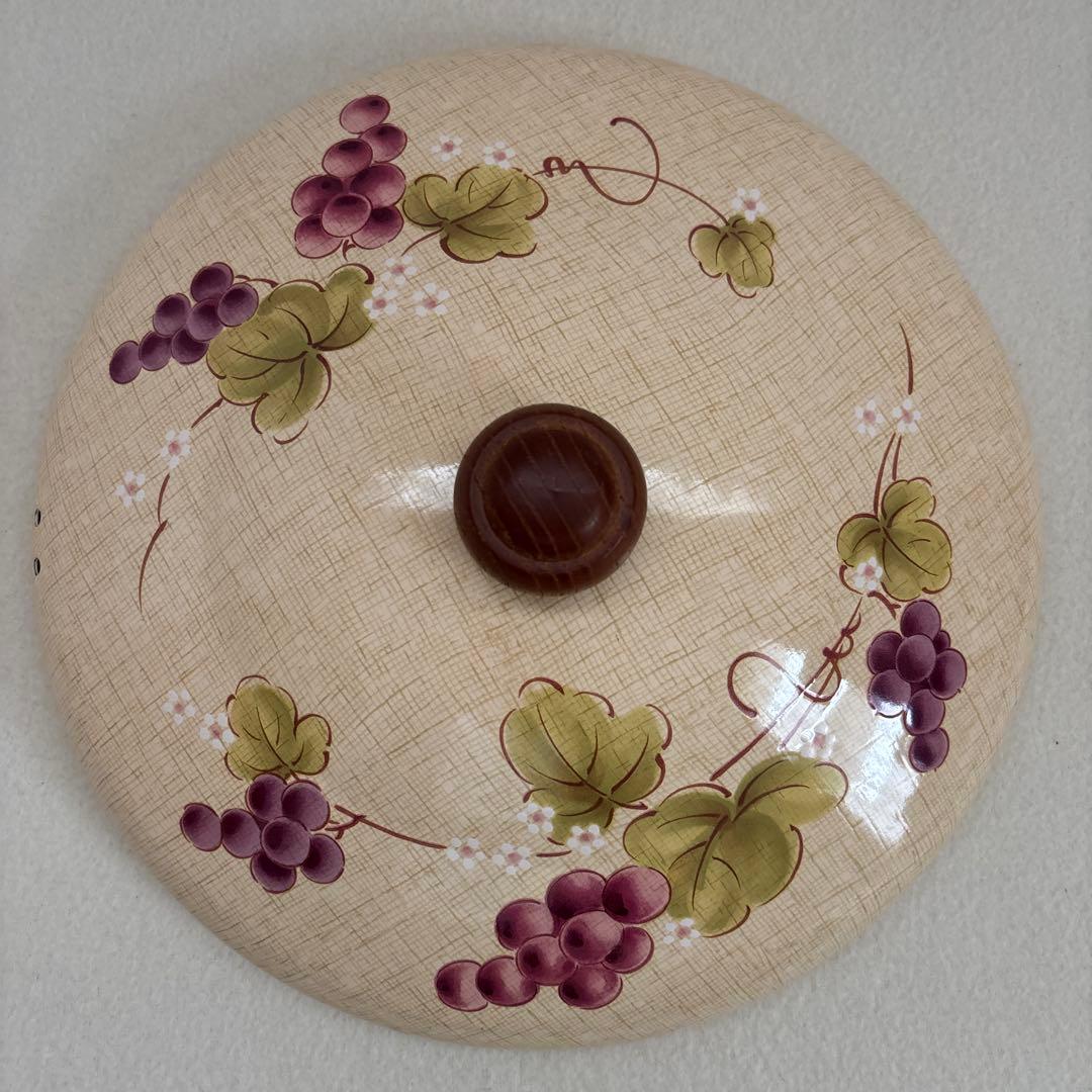 エジリー♡EJIRY 華ぶどう ホーロー鍋 なべ 葡萄 26cm【激レア】