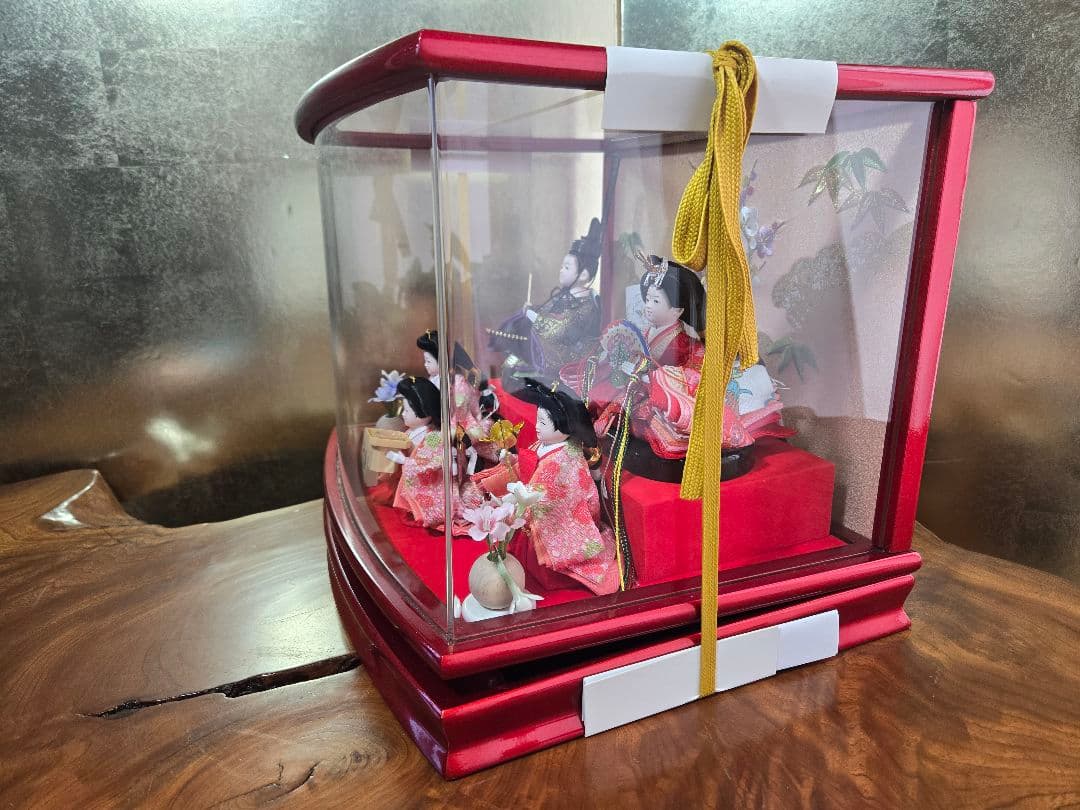 【一点限り】雛人形 ケース飾り　K23