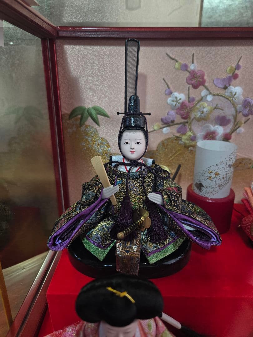 【一点限り】雛人形 ケース飾り　K23