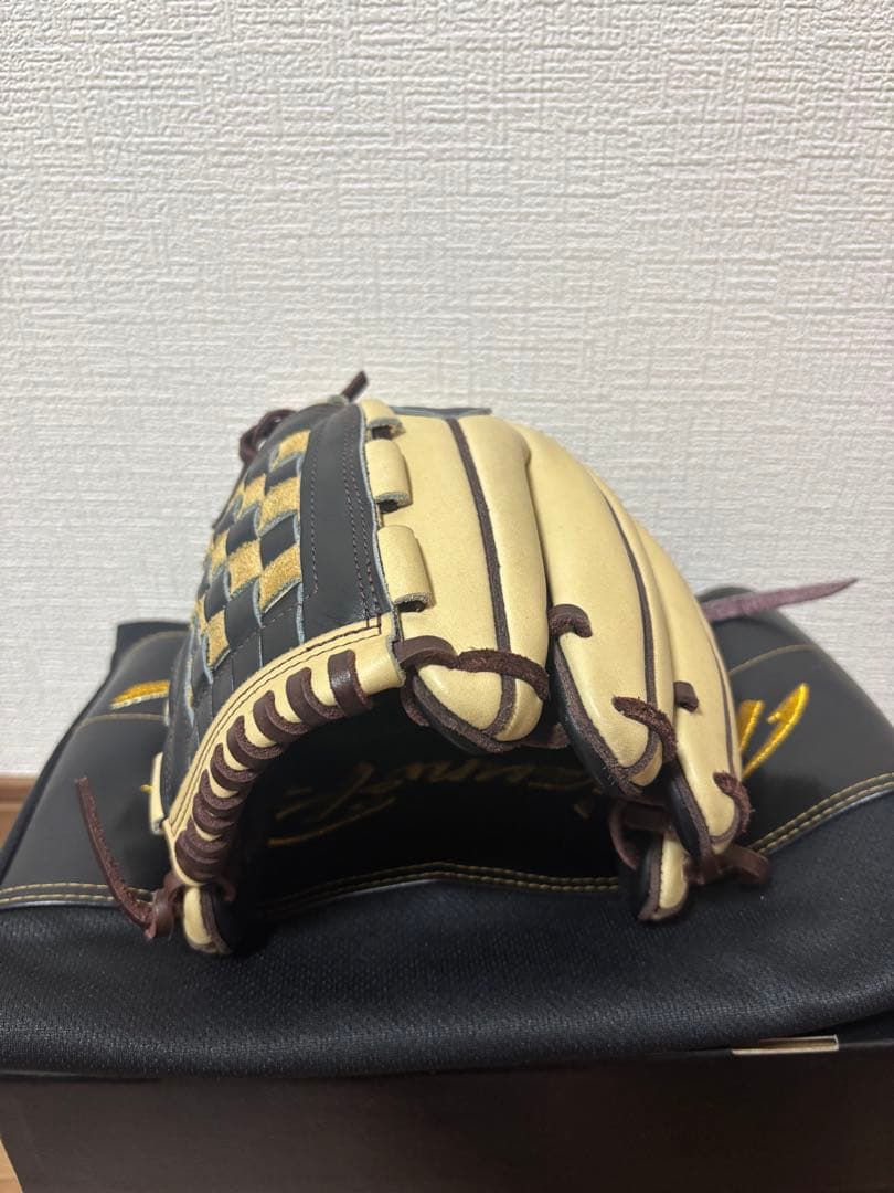 『美品』 ミズノプロオーダーグラブ　軟式