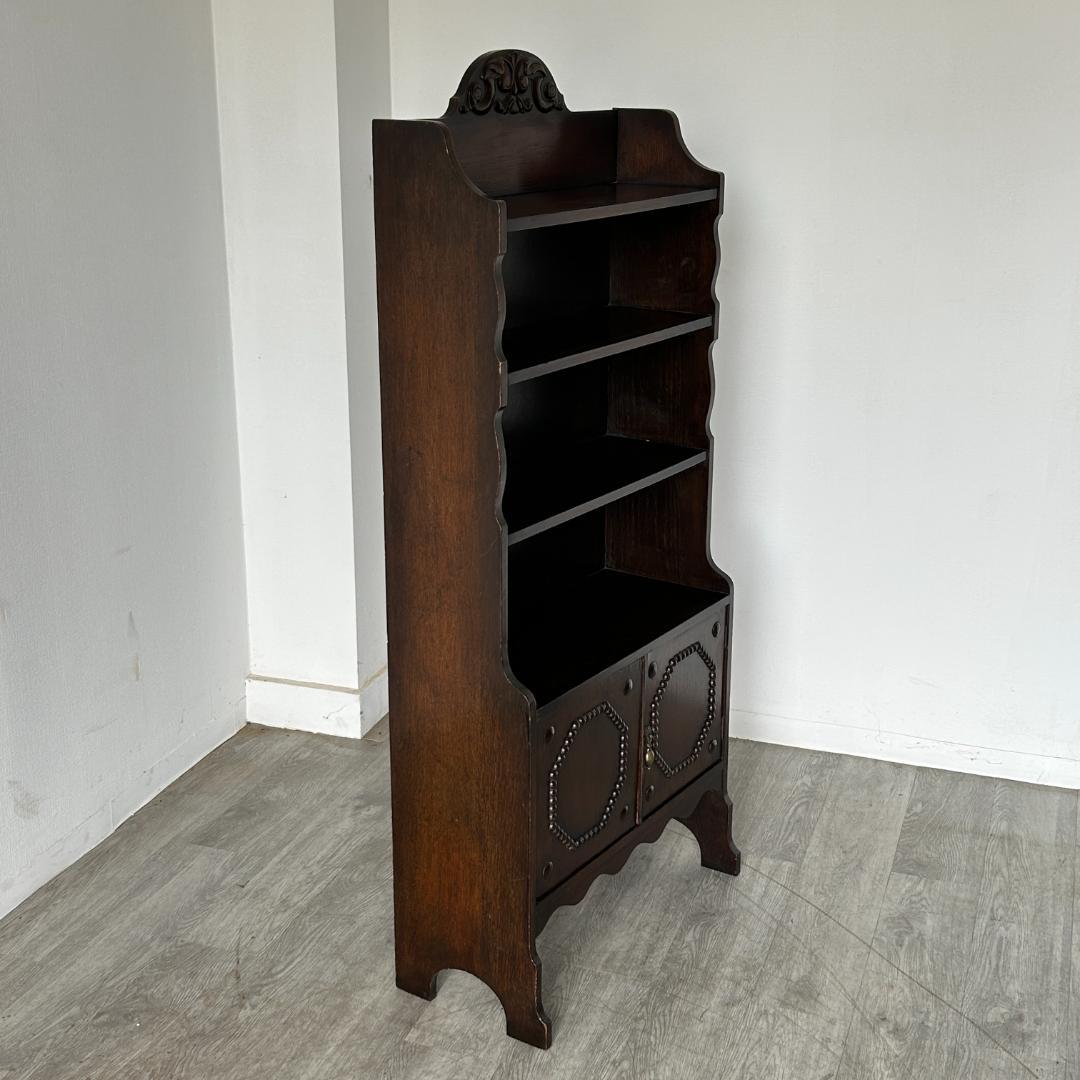 イギリス アンティーク家具 オープンブックケース 1930年頃 746A
