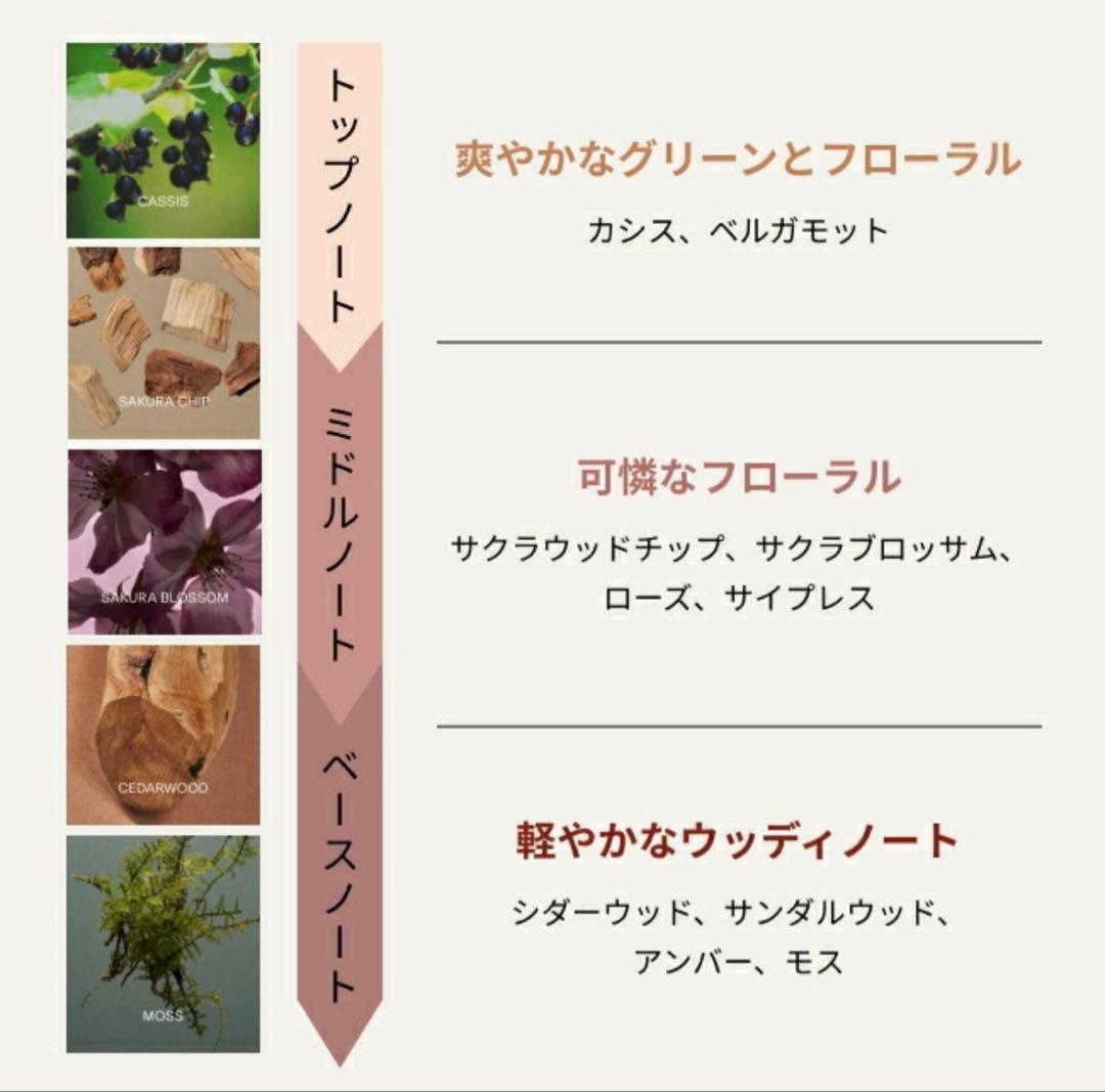 BAUM サクラツリー オードトワレ　60ml