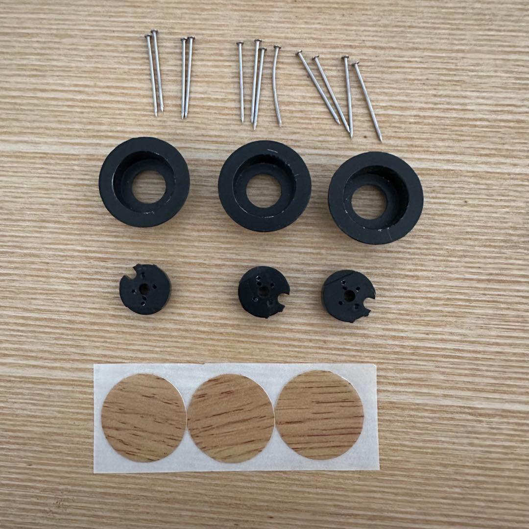 無印良品　オーク材　ガラス扉木製キャビネット　②