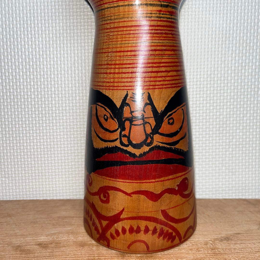 ⭕️伝統こけし　木地山こけし　ダルマこけし　⭕️超レアこけし　現代の名工　小椋久太郎