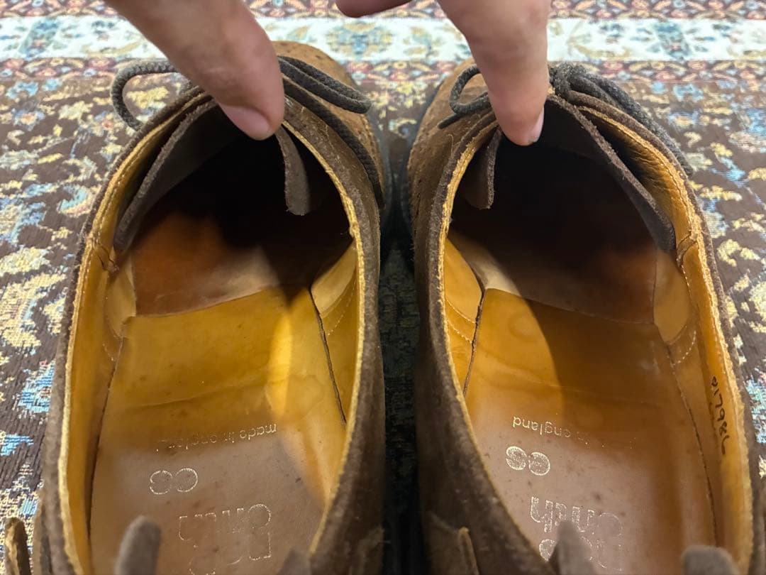 G*e様 【Tricker's×NEPENTHES】バックストラップ付き ウィン