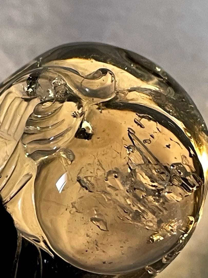 水入り☆スモーキークォーツ☆観音様