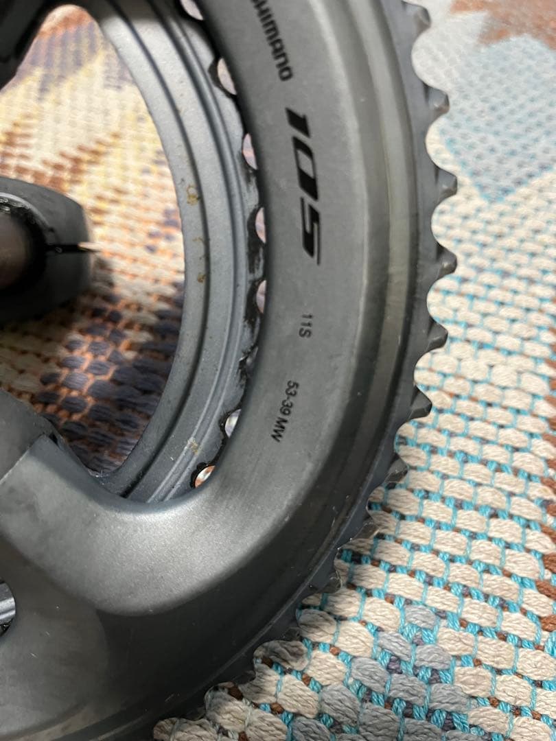 値下げ不可　105 R-7000 クランクセット 170mm 53-39