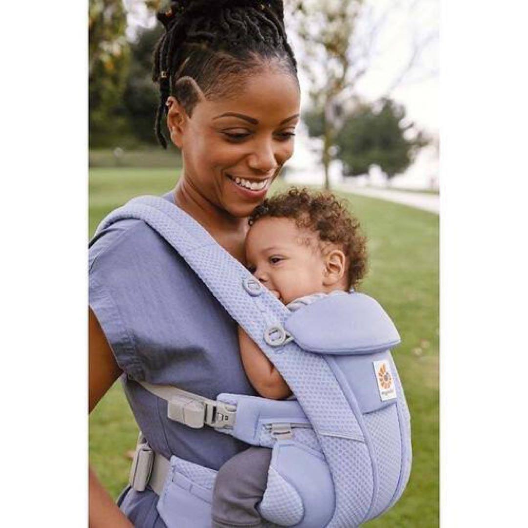 エルゴベビー 抱っこひも　オムニブリーズ　ブルーラベンダー