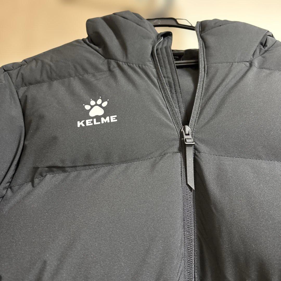 新品✨ケルメ　KELME 中綿　ベンチコート　ロングコート　Sサイズ　ブラック