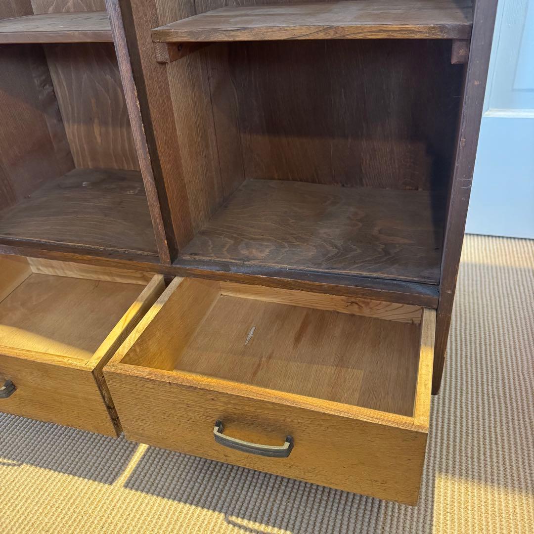 レトロ家具／収納棚 本棚