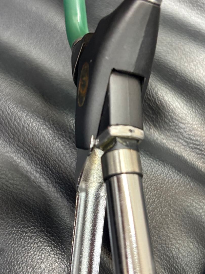 超美品　LENZ α-10φレンツアイロン　丸10ミリアイロン　理容アイロン