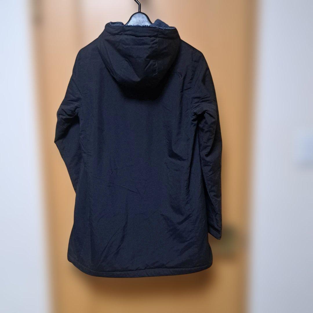 ノースフェイス 裏地ボア　コンパクトノマドコート ミドル丈　ブラック