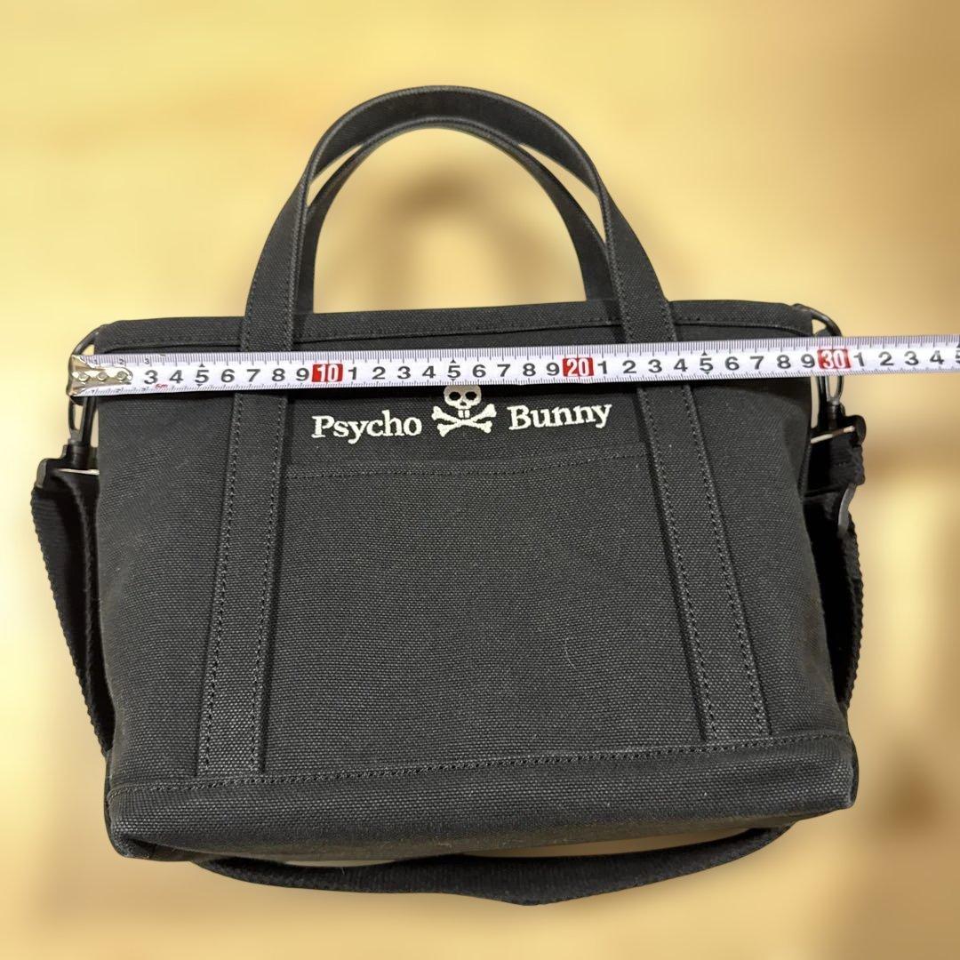 PSYCHO BUNNY　ラウンドバック　ブラック