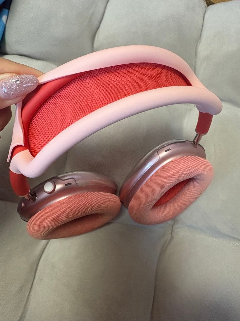 ワイヤレスヘッドフォン ピンク/ローズゴールド