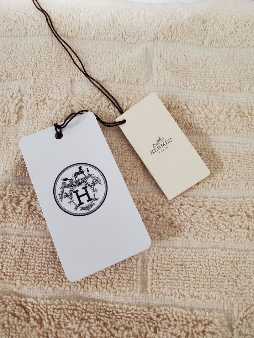 【新品未使用】エルメス ステアーズ　ハンドタオル　２枚セット　ギフト